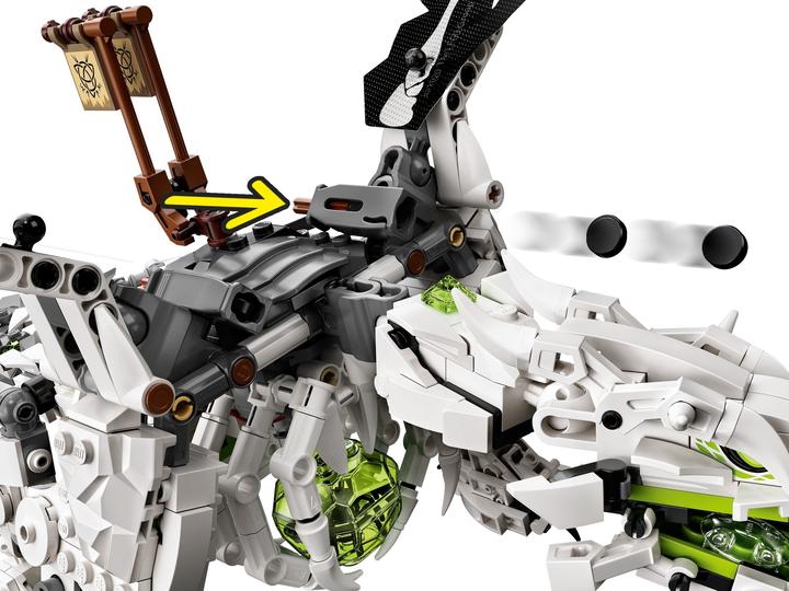 Produktbild LEGO Drache des Totenkopfmagiers (71721, LEGO Ninjago)