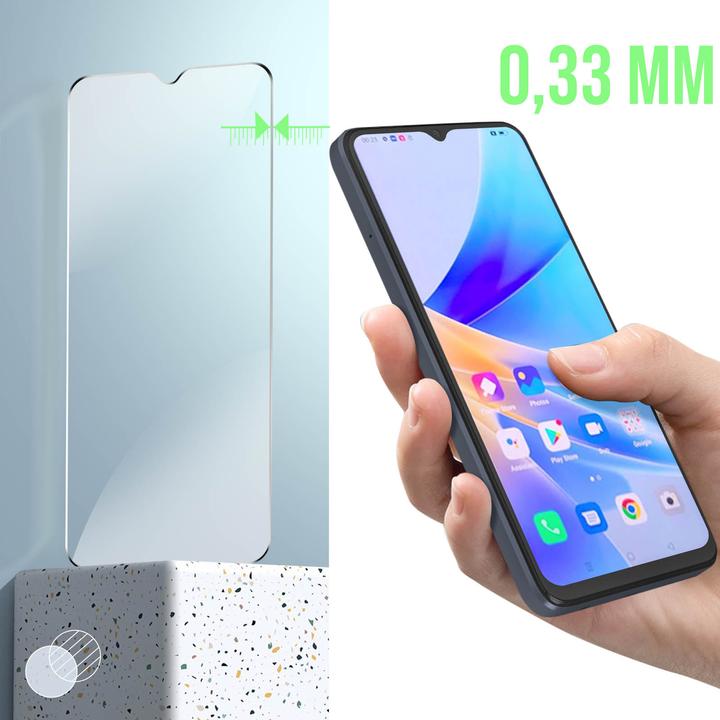 Image du produit Avizar Film de protection d'écran en verre de dureté 9H (1 pièce(s), Realme C33)