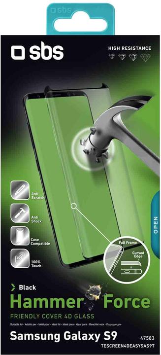 Image du produit SBS Glass Screen Protector Friendly pour Samsung Galaxy S9 (1 pièce(s), Samsung Galaxy S21)