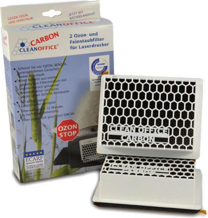 Produktbild Hermex Feinstaubfilter Clean Office Pro 2er-Set Laserdrucker Abluftfilter (2 x)