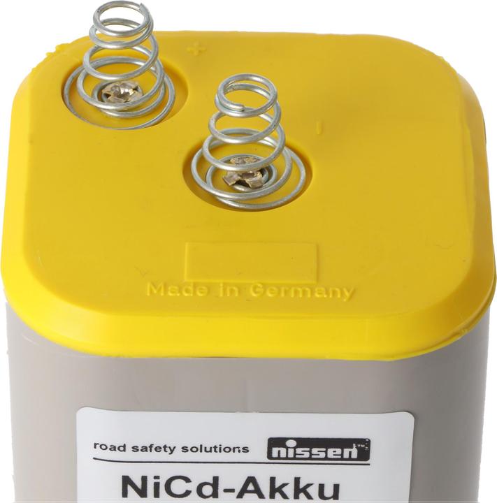 Produktbild Nissen Original Akku 4R25 NiCd 5 Volt 4,5Ah Nickel-Cadmium Akku Made in Germany (1 Stk., 4R25, 4500 mAh)