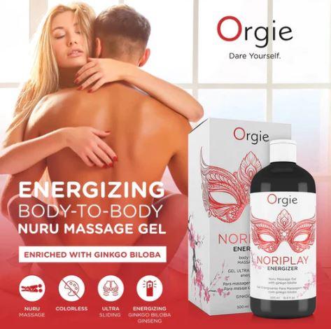 Image du produit Orgie Noriplay - Energizing Nuru Massage Gel (500 ml)