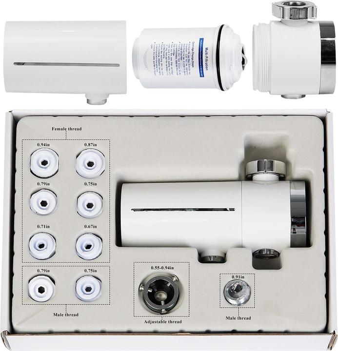 Produktbild Naturewater NW-5-05 High End On Tap 5 Stufen Wasserfilter kompakt Wasserhahn