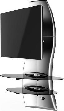 Immagine prodotto Meliconi Ghost Design 2000 Rotazione - TV a parete - argento metallizzato (63", 30 kg)