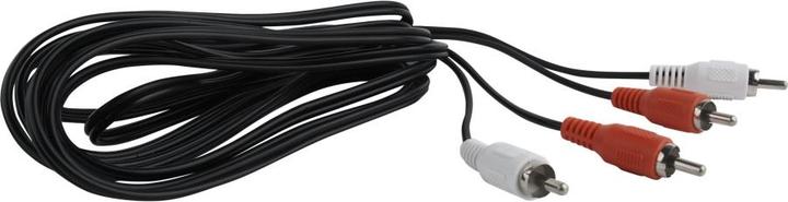 Immagine prodotto Cablexpert CCA-2R2R-6 Cavo audio 1,8 m 2 x RCA Nero (1.80 m, Cinch)