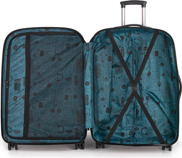 Actual product image Gabol Paradise 4-wheel trolley 77 cm (124 l, L (90 - 115l))