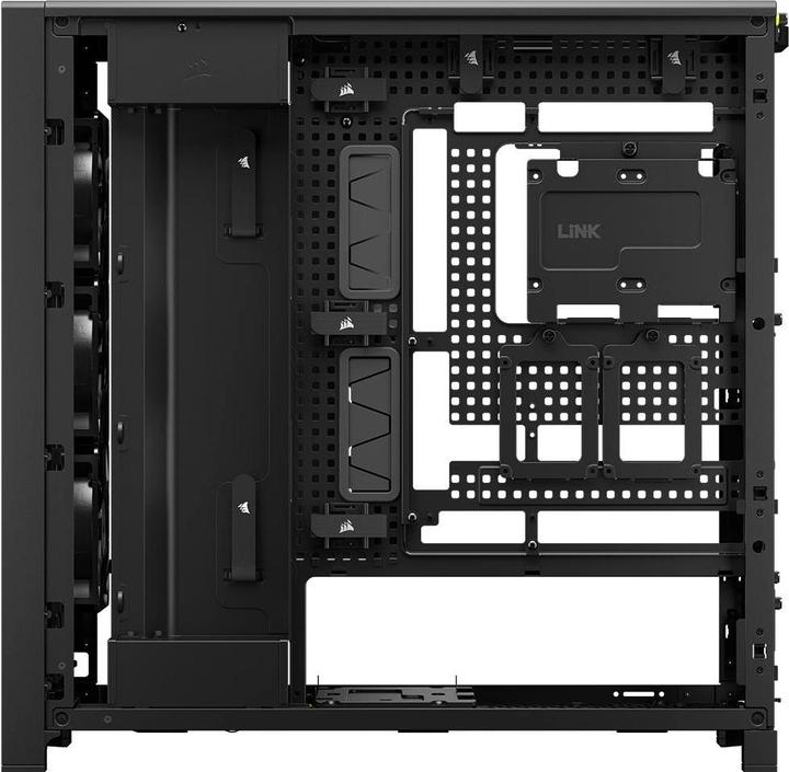 Actual product image Corsair FRAME 5000D RS BLACK MID CASE (E-ATX, Mini-ITX, ATX, mATX)