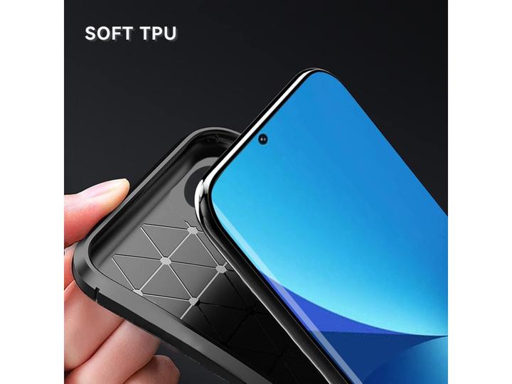 Produktbild Screenguard Xiaomi 12 Pro Hülle Carbon Design TPU Case (Xiaomi 12 Pro)