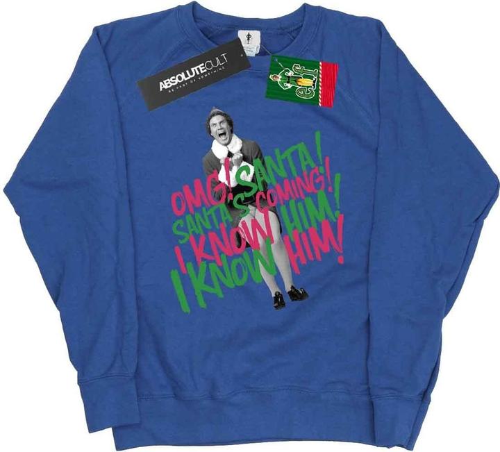 Elf Santa's Coming Sweatshirt (L)