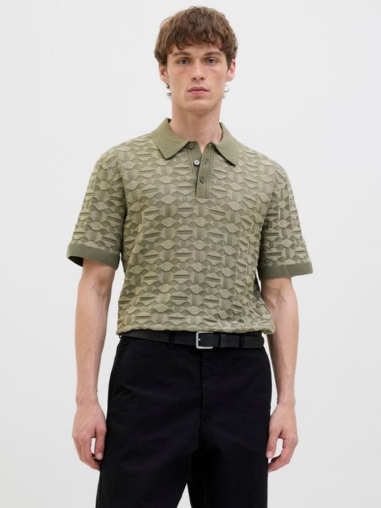 Produktbild Jack & Jones Jprkalvin Knit Polo Ss Styd Ss25 (M)
