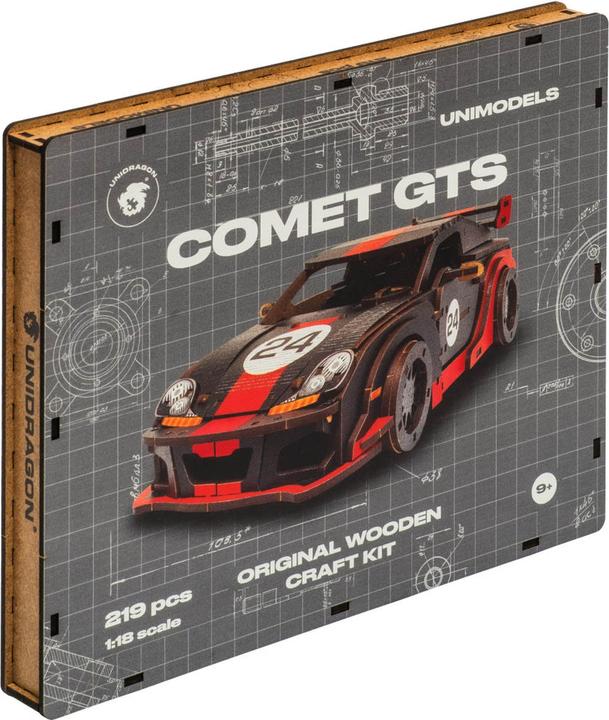 Produktbild Unidragon Comet GTS - Rennwagen - 3D Bausatz