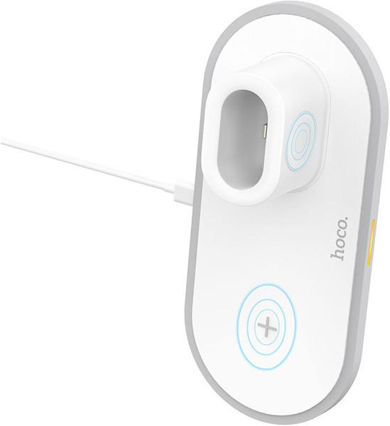 Actual product image Hoco CW21 3 in 1 Wireless Charger (10 W)