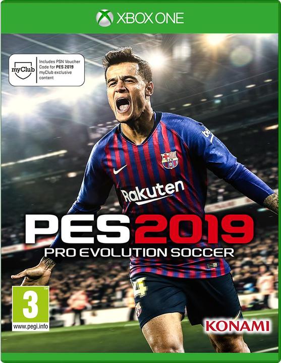 Image du produit Konami PES 2019 - Pro Evolution Soccer 2019 (XONE) (IT) (Xbox One S)