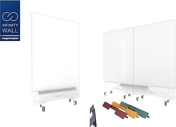 Produktbild Magnetoplan MAGNETOP. Ablageleiste Infinity Wall 114601028 melonengelb 82x12x8.5cm