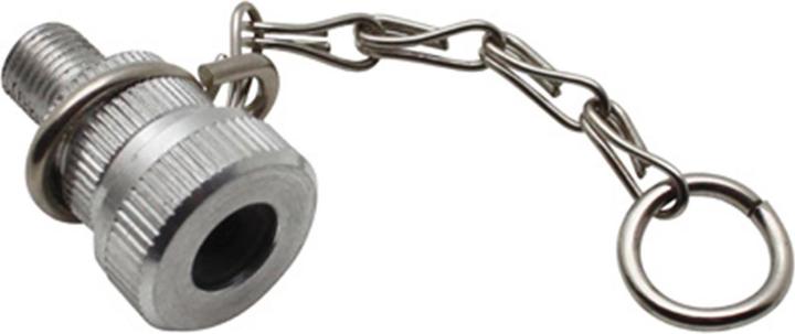 Actual product image Zefal Husky Replacements, Presta Adapters With Chains. (Valve adapter set)