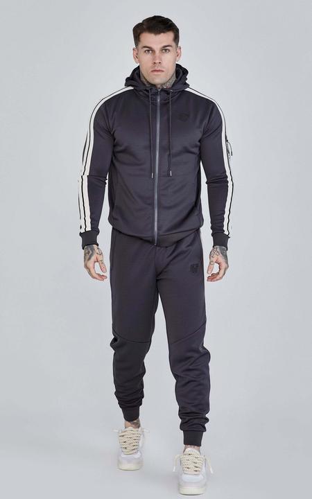Immagine prodotto Siksilk Giacca felpata con cappuccio a zip intera (XL)