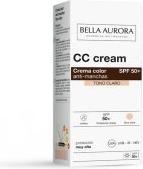 Produktbild Bella Aurora CC CREAM anti-manchas tono claro SPF50+ 30 ml (Sonnencreme Gesicht, SPF 50+, 30 ml, 70 g)
