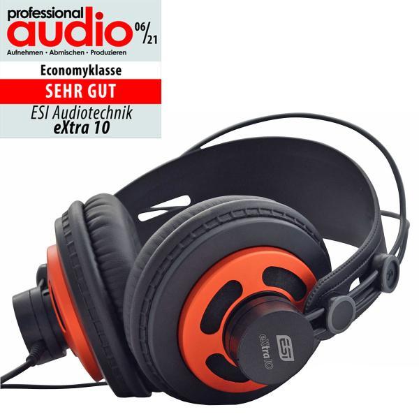 Produktbild ESI Audiotechnik eXtra 10, professioneller Monitor-Kopfhörer