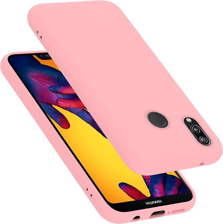 Immagine prodotto Cadorabo Copertura della cassa del silicone liquido TPU (Huawei Nova 3E, Huawei P20 Lite)