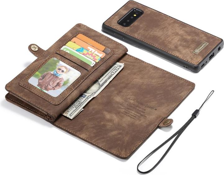 Produktbild Caseme Samsung Galaxy S10+ Echtleder Portemonnaie Karten Hülle (Samsung Galaxy S10+)