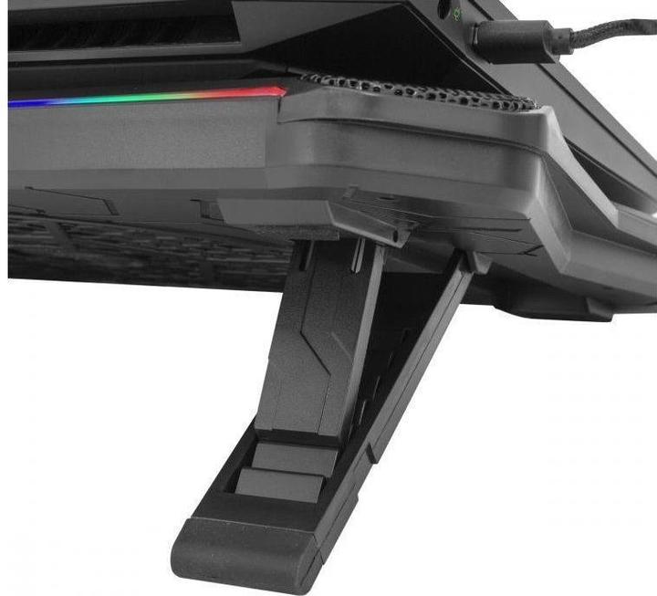 Immagine prodotto White Shark Supporto di raffreddamento per laptop Glacier, fino a 17,3", 1 ventola silenziosa