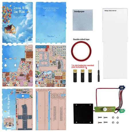 Actual product image Tonecheer Travel with the Wind