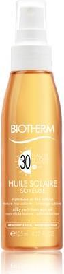 Biotherm Huile Solaire Soyeuse (Sun spray, Suntan oil, SPF 30, 125 ml, 145 g)