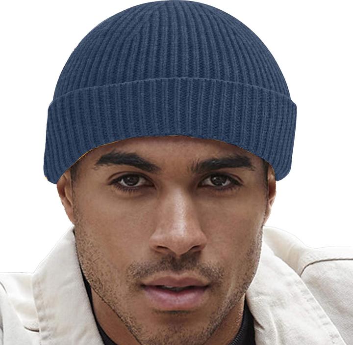 Produktbild Beechfield Engineer Strick Ripp Beanie (One Size)