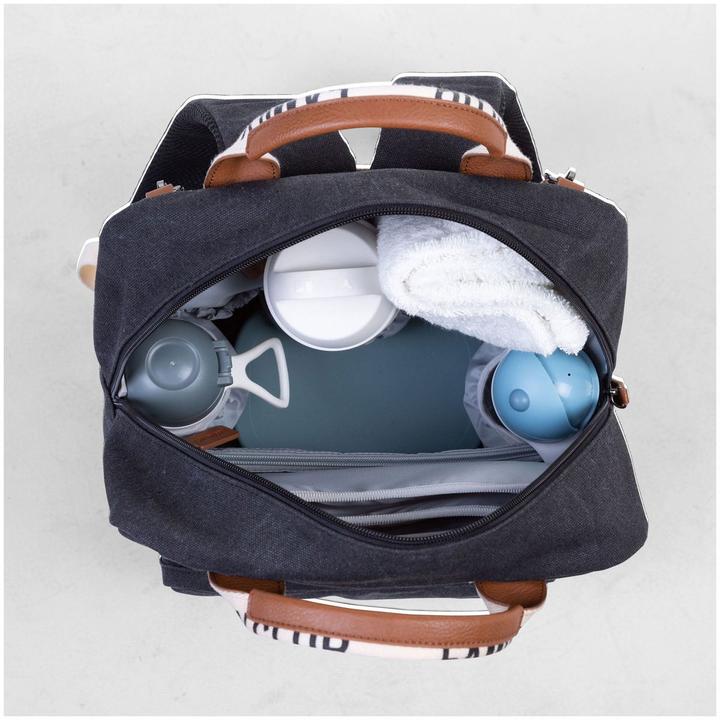 Actual product image Childhome Wickelrucksack black