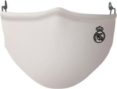 Produktbild Real Madrid CF Wiederverwendbare Stoff-Hygienemaske Für Kinder Weiss