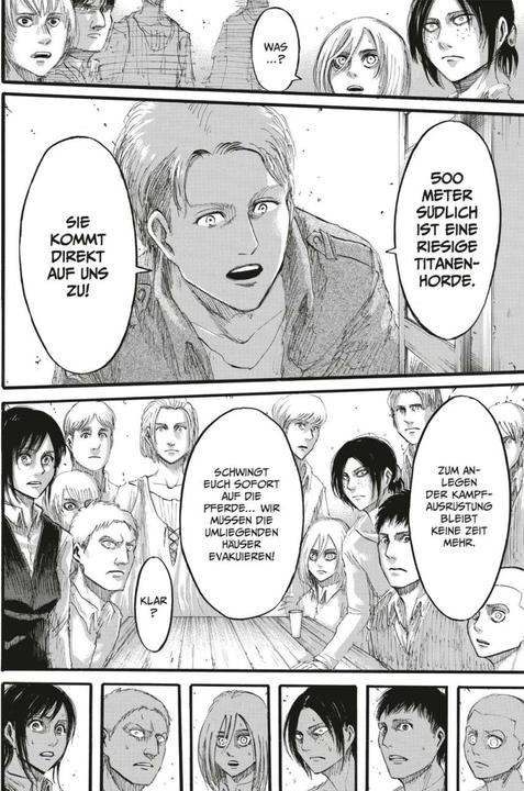 Produktbild Attack on Titan, Band 9 (Deutsch, Hajime Isayama, 2015)