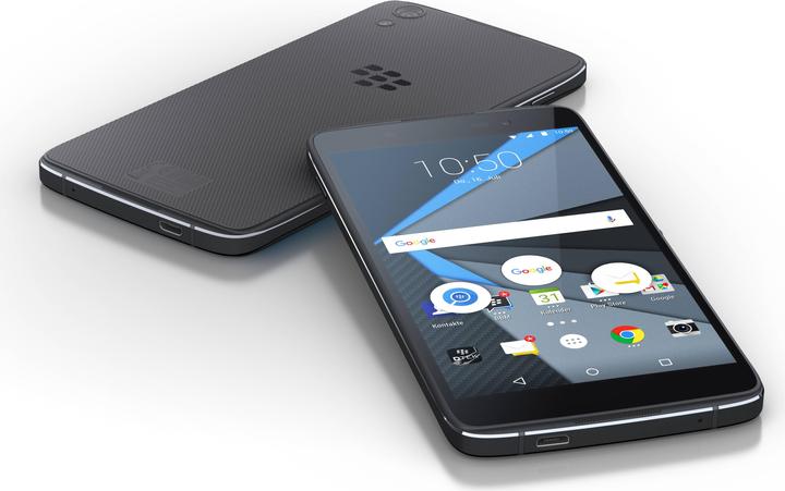 Actual product image BlackBerry Dtek50 (16 GB, Black, 5.20", Single SIM, 13 Mpx, 4G)