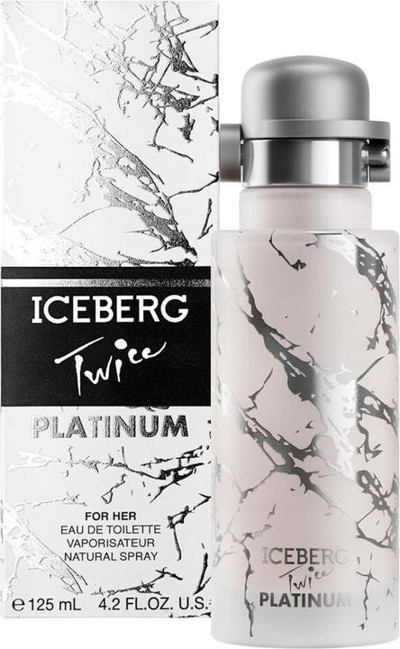 Actual product image Iceberg Twice Platinum Women Edt Spray (Eau de toilette, 125 ml)