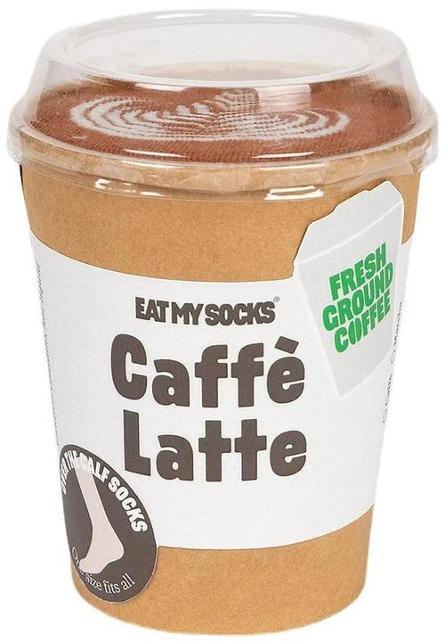 Eat My Socks Caffè Latte (Einzelpack, One Size)