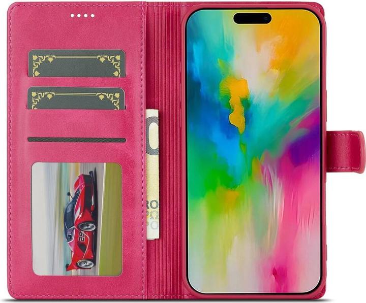 Actual product image Cover-Discount iPhone 16 - LC.IMEEKE leather case cover (Apple iPhone 16)
