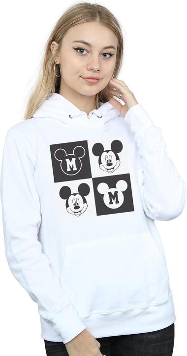 Produktbild Disney Mickey Mouse Smiling Squares Kapuzenpullover (L)