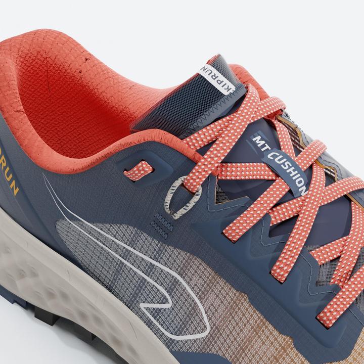 Actual product image Kiprun Trailrunningschuhe Herren - MT Cushion 2 blau/gelb (47)