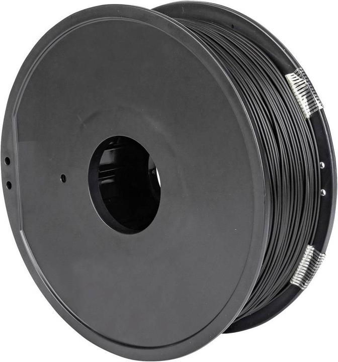 Produktbild Renkforce RF-5167482 PLA-LW Light Weight Filament PLA 1.75 mm 1 kg Schwarz (mat (PLA, 1.75 mm, 1000 g, Schwarz)