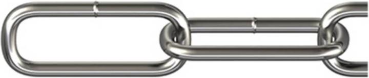 Produktbild Dörner + Helmer 171957 Edelstahlkette Silber Edelstahl A2 10 m (10 m)