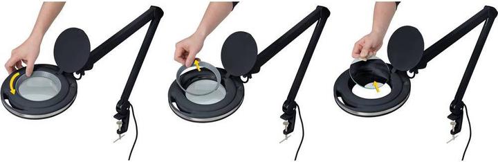 Produktbild Toolcraft TO-7173474 Lampada LED con lente Ingrandimenti 1.75 x ERP F A - G (650 lm)