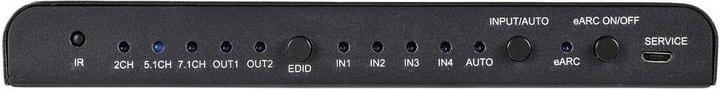 Produktbild SpeaKa Professional SP-HDA-550 4 Port HDMI-Switch ARC (Audio Return Channel) 409