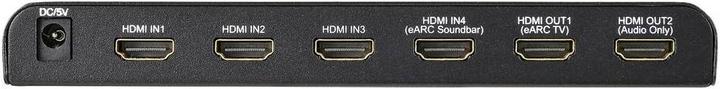 Produktbild SpeaKa Professional SP-HDA-550 4 Port HDMI-Switch ARC (Audio Return Channel) 409