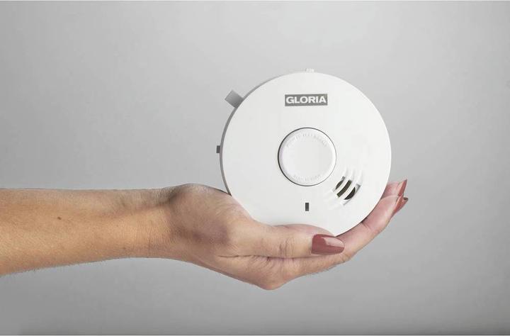 Produktbild Gloria Haus und Garten R-10 002518.0015 Rauchwarnmelder inkl. 10 Jahres-Batterie batteriebetrieben