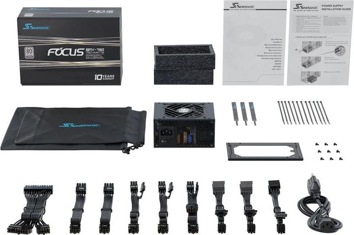 Actual product image Seasonic Focus SPX-750 (750 W)