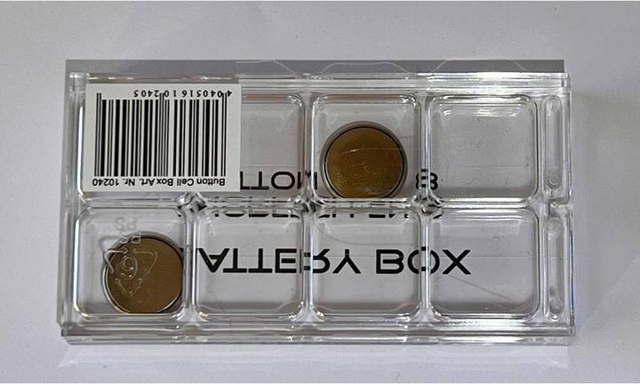 Produktbild Baybox Buttoncell 8 Knopfzellenbox x