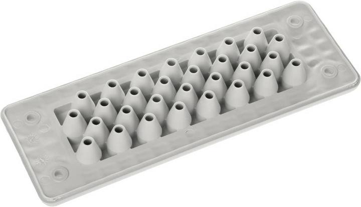 Immagine prodotto Trelleborg MH-24 F 30-1 GRIGIO CHIARO UL94 V-0 IP65 TPE Boccola a vite (Foro cavo, 15.40 cm)