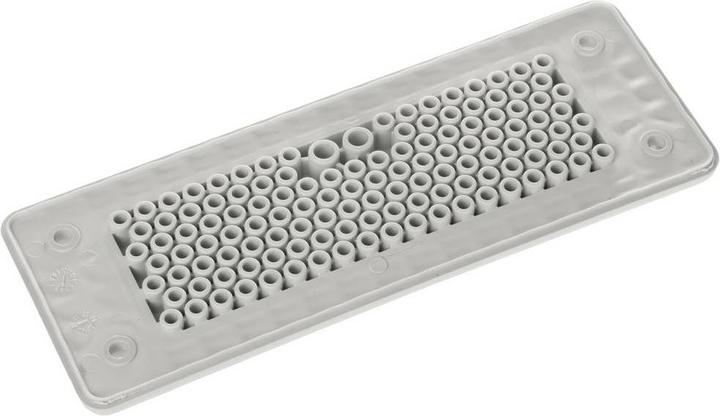 Immagine prodotto Trelleborg MH-24 F 125-1 GRIGIO CHIARO UL94 V-0 IP65 TPE Vite passante Posti di lavoro (Foro cavo, 15.40 cm)