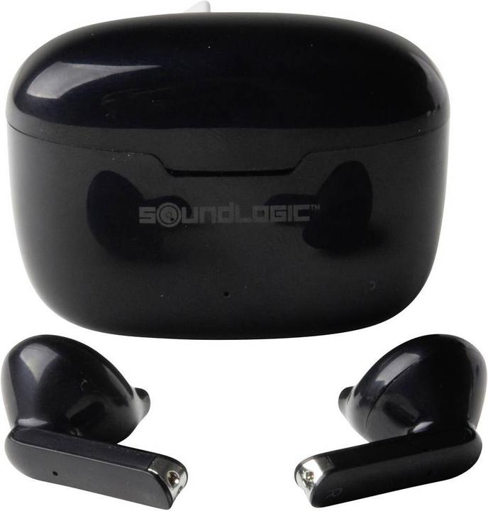 Soundlogic touch In Ear Kopfhörer Bluetooth® Schwarz (Kabellos)
