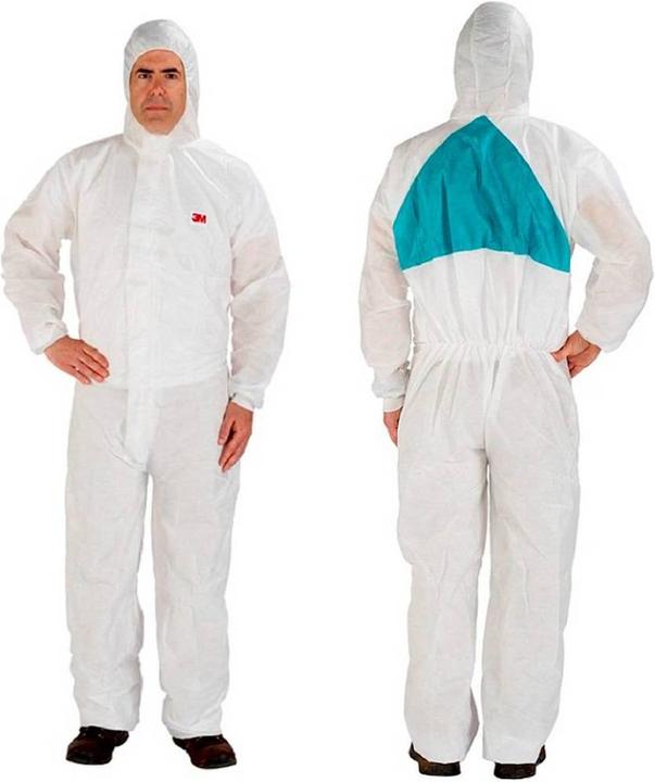 Immagine prodotto 3M 45203XL Tuta protettiva 4520 Taglia abito=XXXL Bianco (3XL)