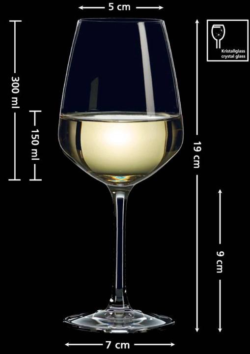 Produktbild Ritzenhoff & Breker Weiáweinglas "MAMBO", 0,3 l (30 cl, 4 Gläser, Weissweingläser)